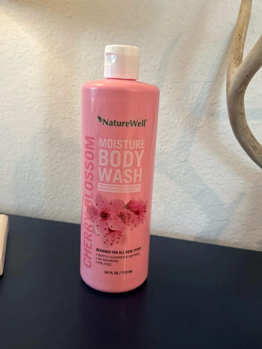 NatureWell Cherry Blossom Moisture Body Wash - Pink